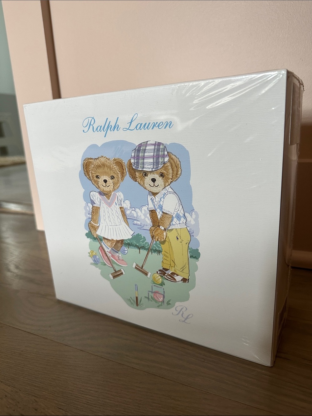 Ralph Lauren Teddy Bears 5pc Baby Clothing Set